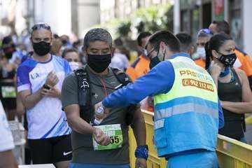 La LPA Trail  se celebró este sábado en la capital grancanaria/Carlos Díaz Recio.